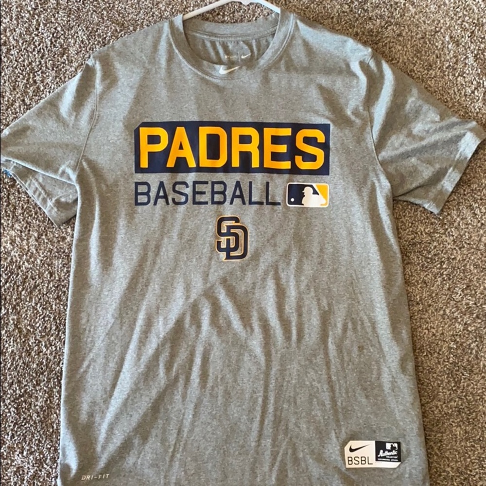 Nike Dri Fit Padres Baseball Shirt